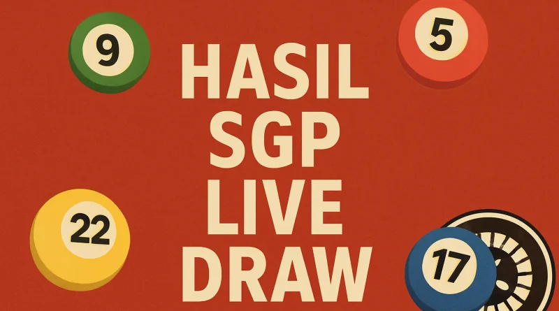Hasil SGP Live Draw